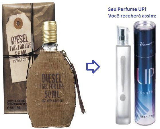 Perfume Masculino 50ml - UP! 37 - Diesel Fuel For Life(*)