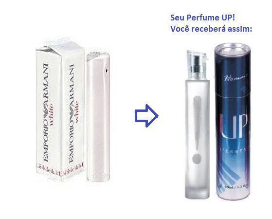 Perfume Masculino 50ml - UP! 09 - Emporio Armani White(*)